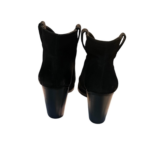 Vince Camuto VC-Hillsy  women’s black pull on bootie leather and suede size 11 - Picture 3 of 7